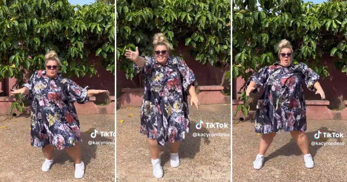 Canadian lady dances to 'Mnike' Canadian lady dances to 'Mnike'