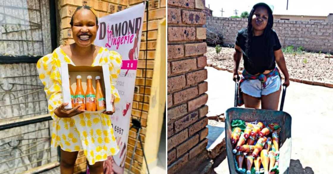 The supermom started a business from her Sassa money The supermom started a business from her Sassa money