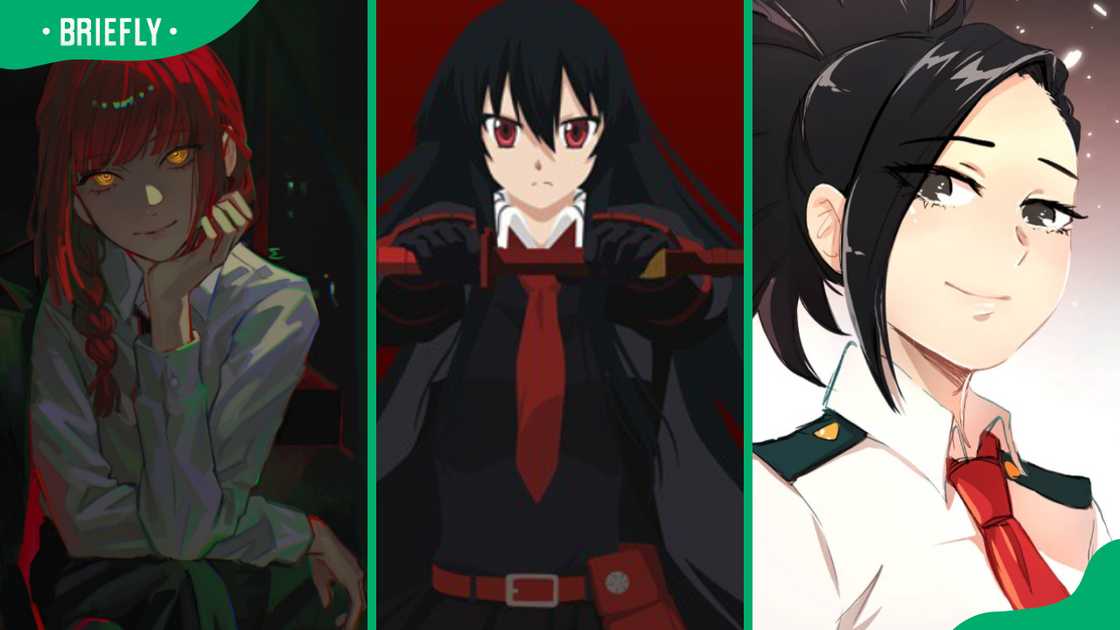 Makima, Akame, and Yaoyorozu Momo