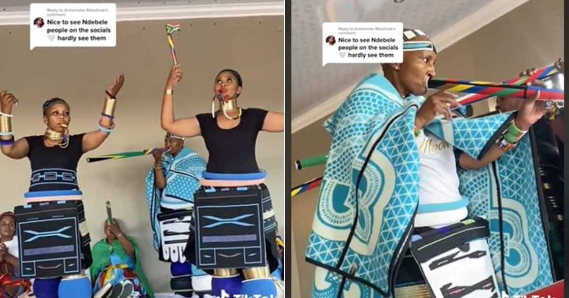 Ndebele women go TikTok viral with traditional dance