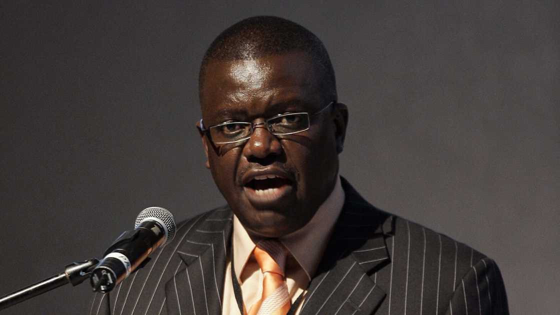 Trevor Ncube talking during the opening ceremony of the 60th World Newspaper Congress at Cape Town ICC on 04 June 2007.