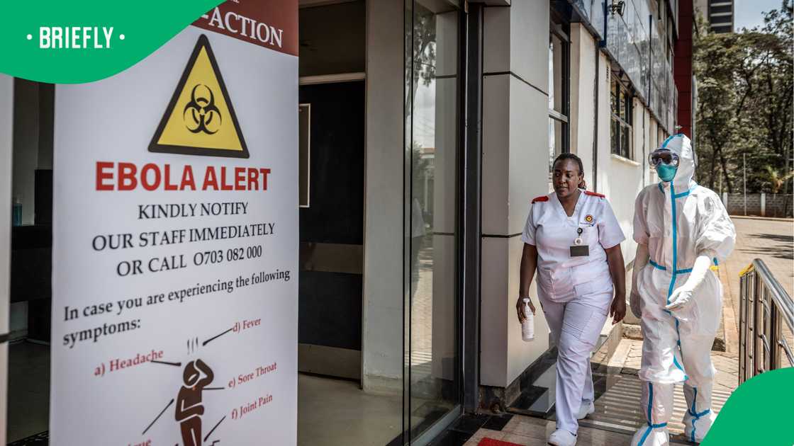 Nigeria confirms first Ebola case in Abuja after woman transits through Uganda Nigeria confirms first Ebola case in Abuja after woman transits through Uganda