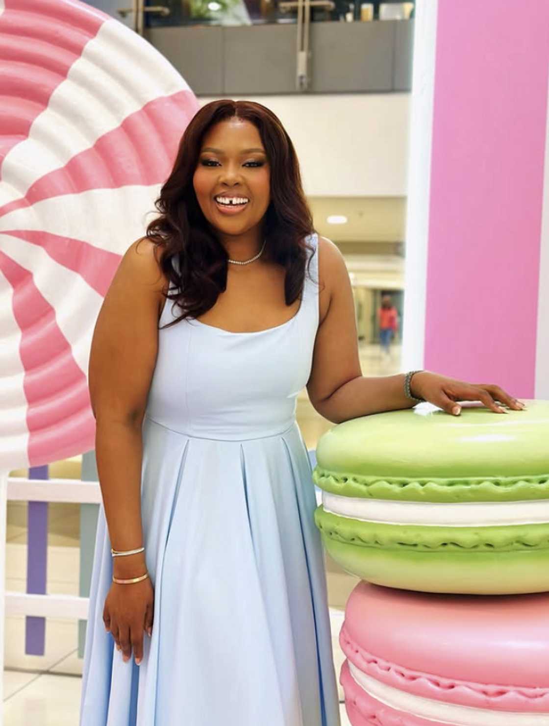 Anele Mgudlwa spoke about how much she paid for her first car Anele Mgudlwa spoke about how much she paid for her first car