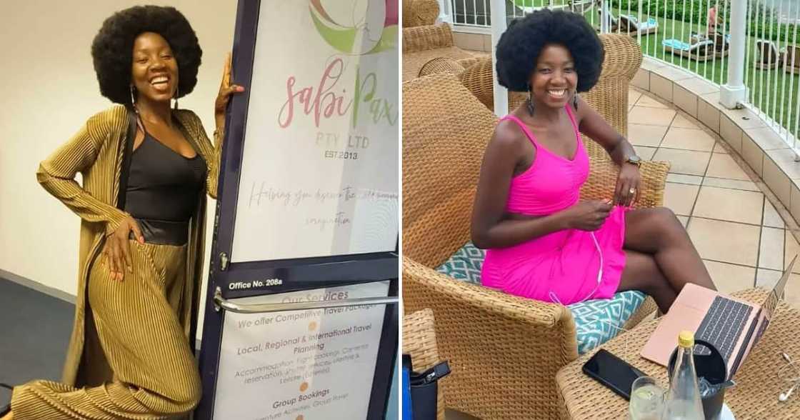 The lady has many broadcasting businesses The lady has many broadcasting businesses