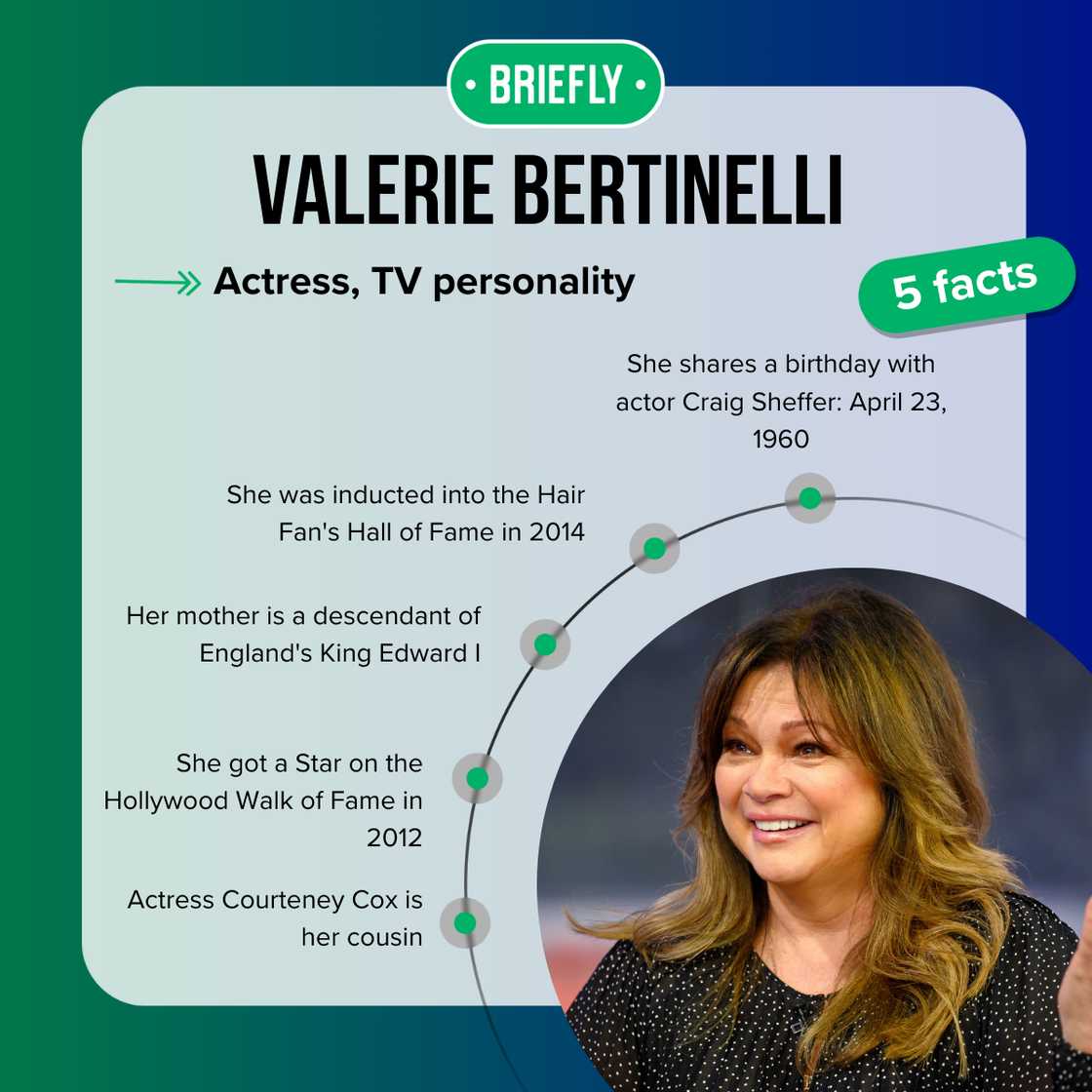 Valerie Bertinelli's facts Valerie Bertinelli's facts