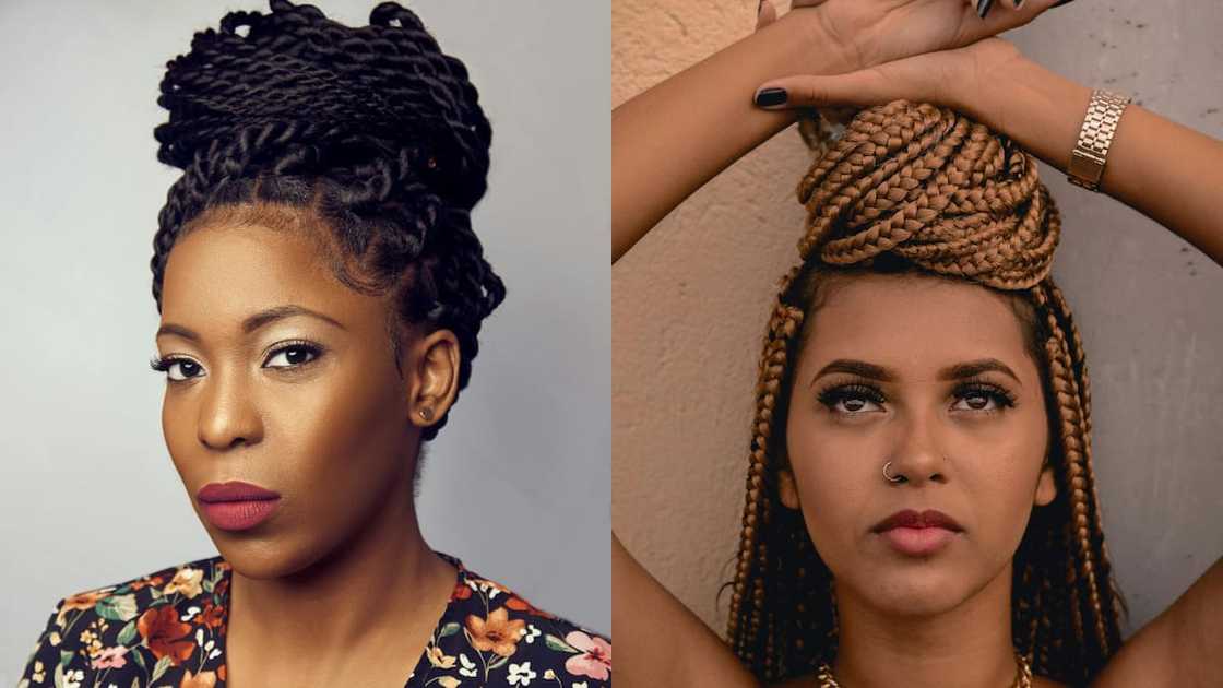Jumbo braid hairstyle Jumbo braid hairstyle