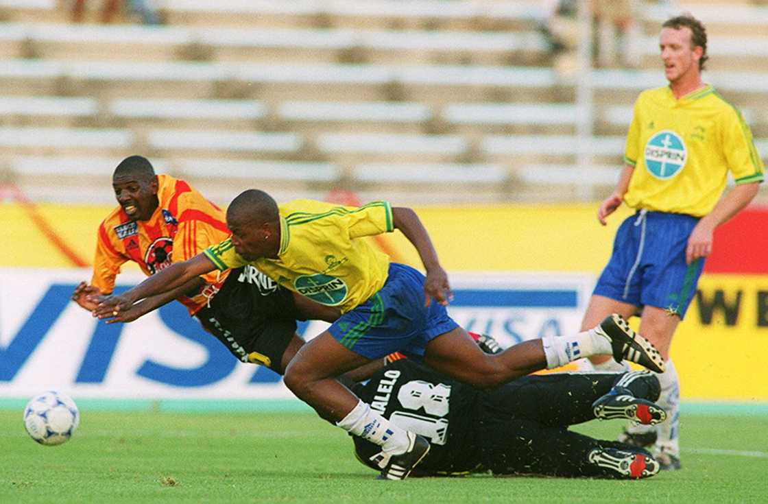 Aliluia Reinaldo, Sundowns, Kanalelo Filemon.