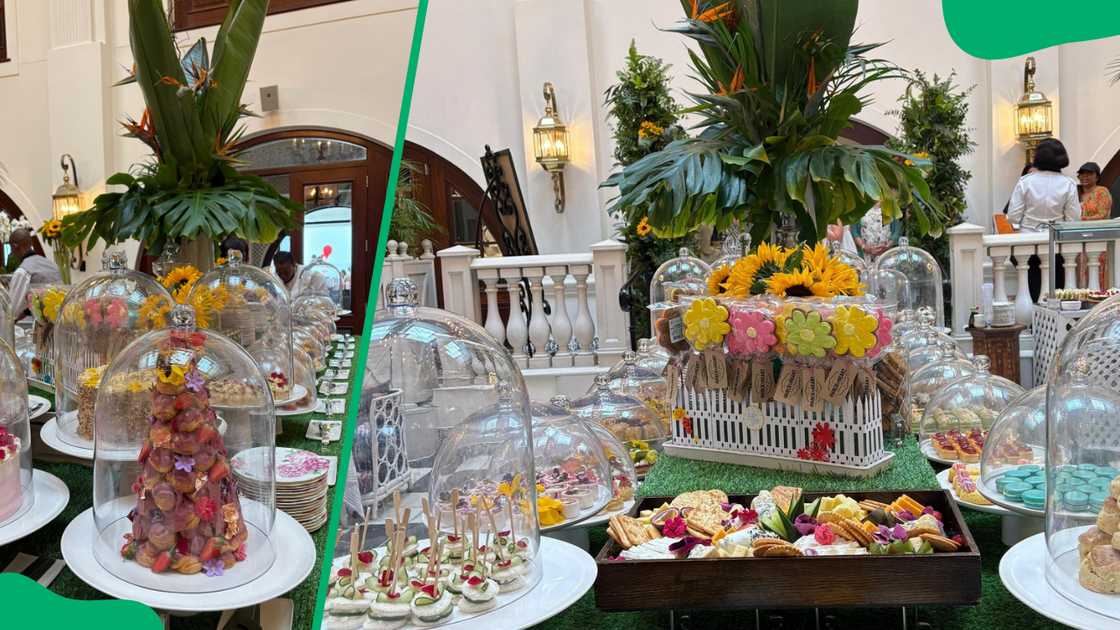 The Palm Court High Tea event