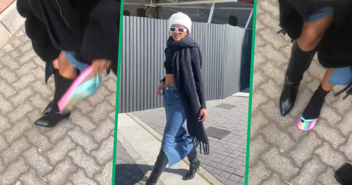 Fashion tip, Mzansi babe, TikTok video, boots Fashion tip, Mzansi babe, TikTok video, boots