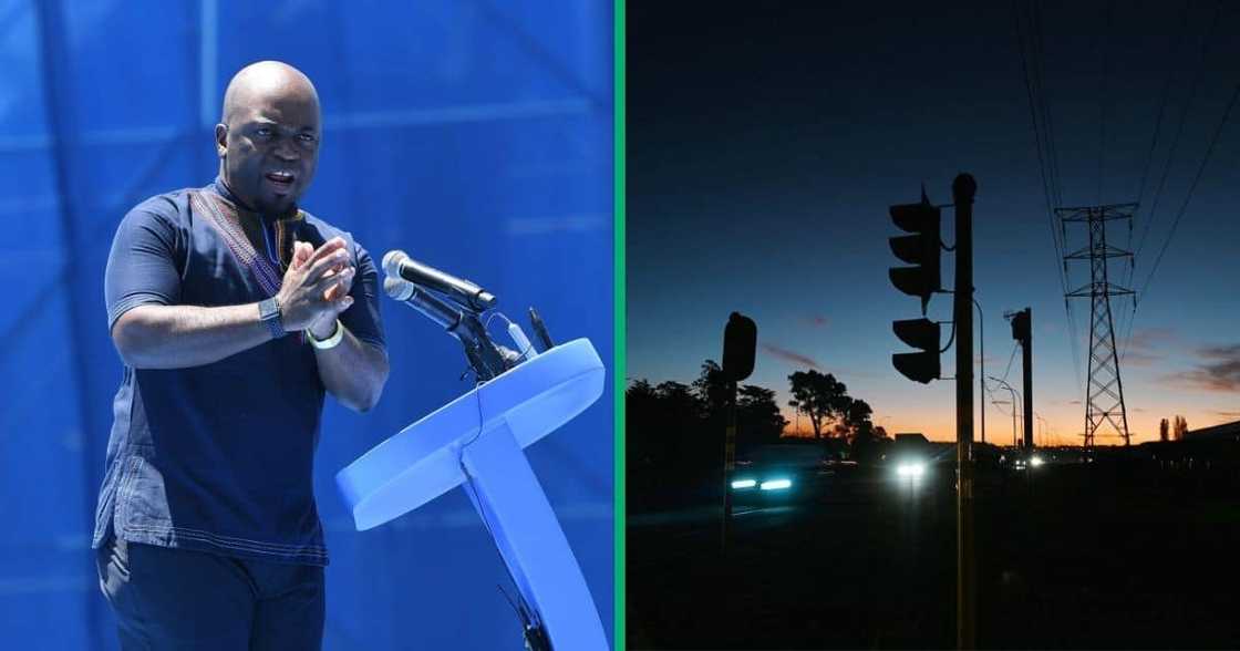 DA Premier candidate Solly Msimanga addressed the loadshedding crisis in Gauteng DA Premier candidate Solly Msimanga addressed the loadshedding crisis in Gauteng