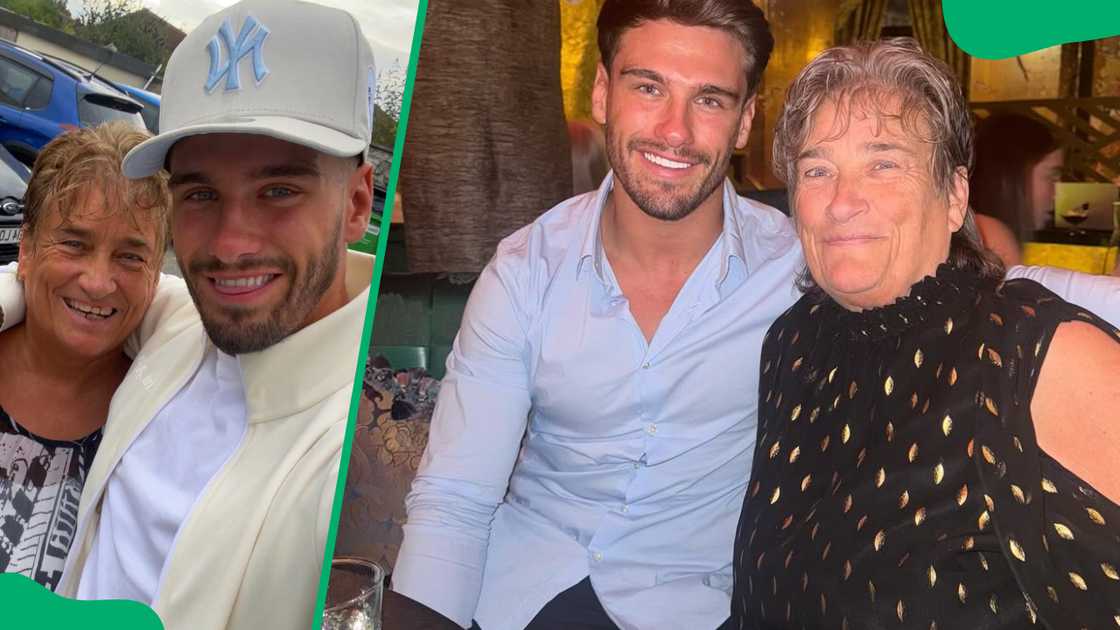 Jacques O'Neill and his mother, Janet Wright.