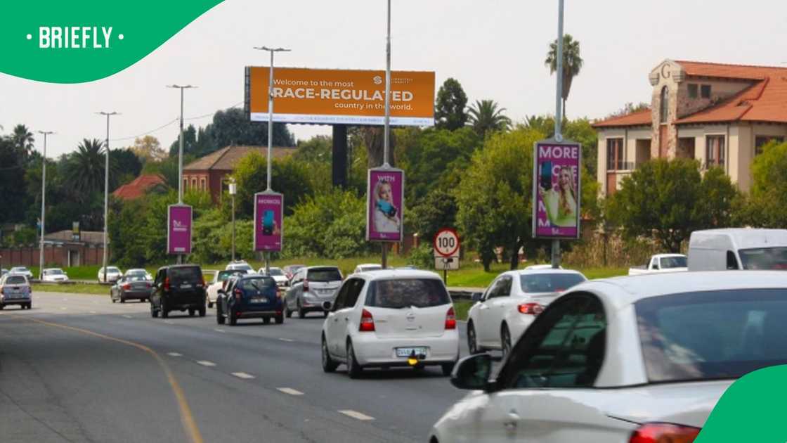Solidarity erected another billboard in Johannesburg