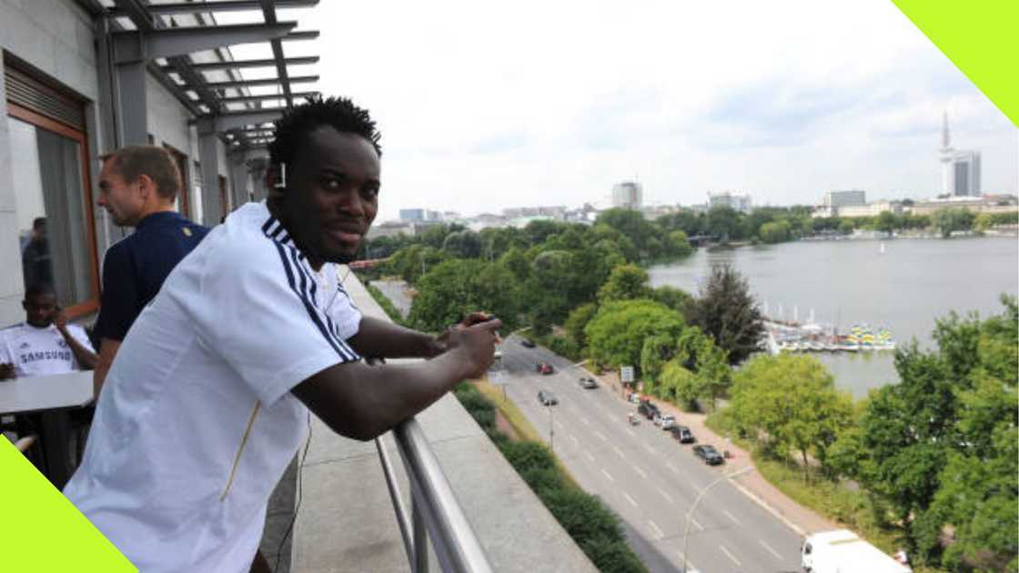 Michael Essien at Chelsea.