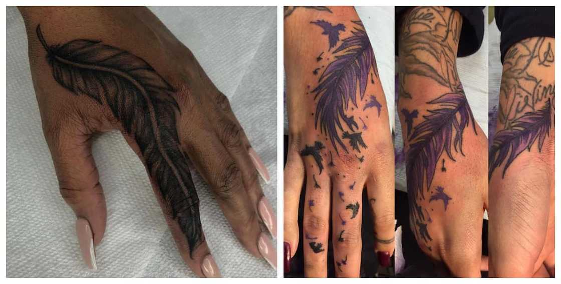Hand and finger tattoos for ladies Hand and finger tattoos for ladies