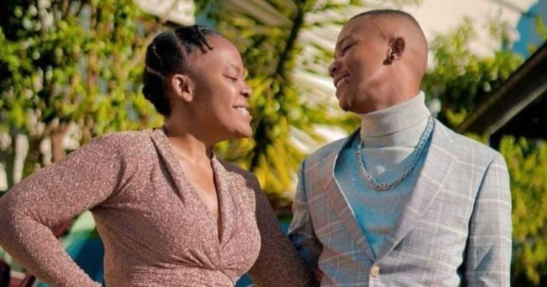 Zodwa Wabantu and Ricardo Olefi Mpudi Zodwa Wabantu and Ricardo Olefi Mpudi