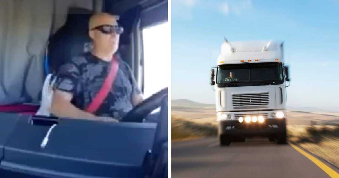distracted truck driver distracted truck driver