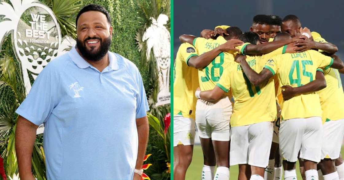 DJ Khaled supports Mamelodi Sundowns DJ Khaled supports Mamelodi Sundowns