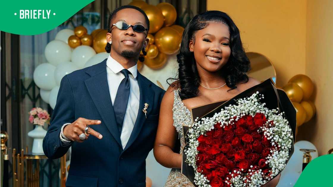 The special gesture gave Ayanda an unexpected celebrity moment for her school milestone
