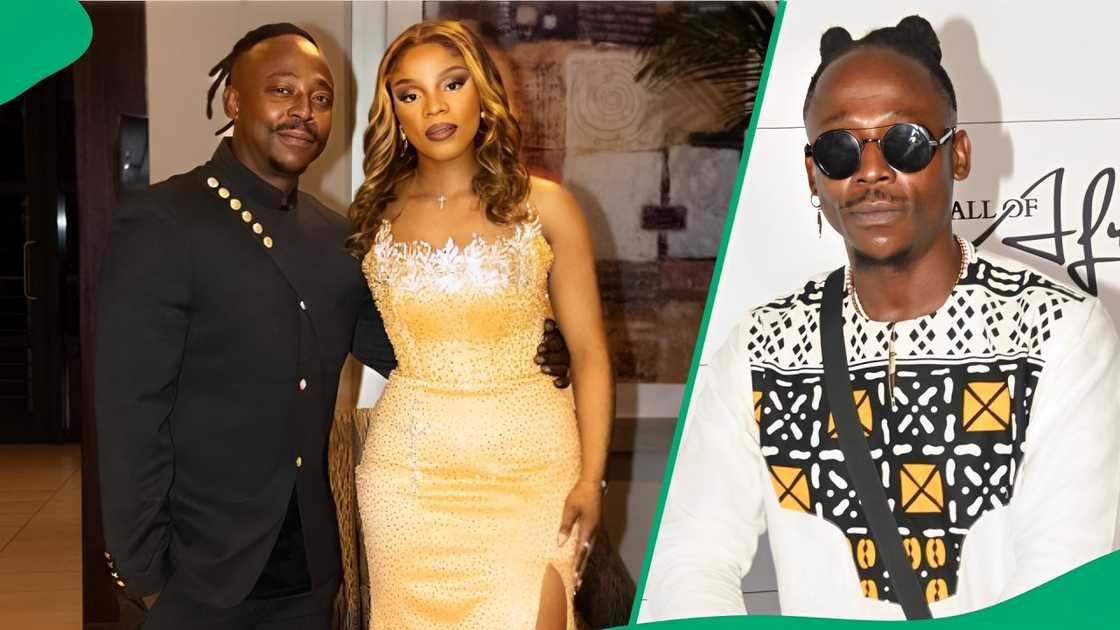 Thabiso Mokhethi celebrates his daughter Thabiso Mokhethi celebrates his daughter