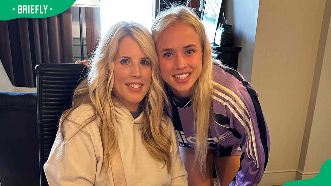 Hailey Van Lith and her mother, Jessica Hailey Van Lith and her mother, Jessica