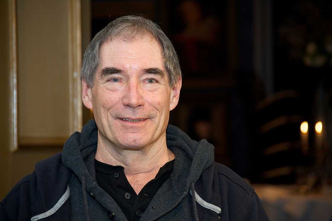 Timothy Dalton in County Wicklow, Ireland.