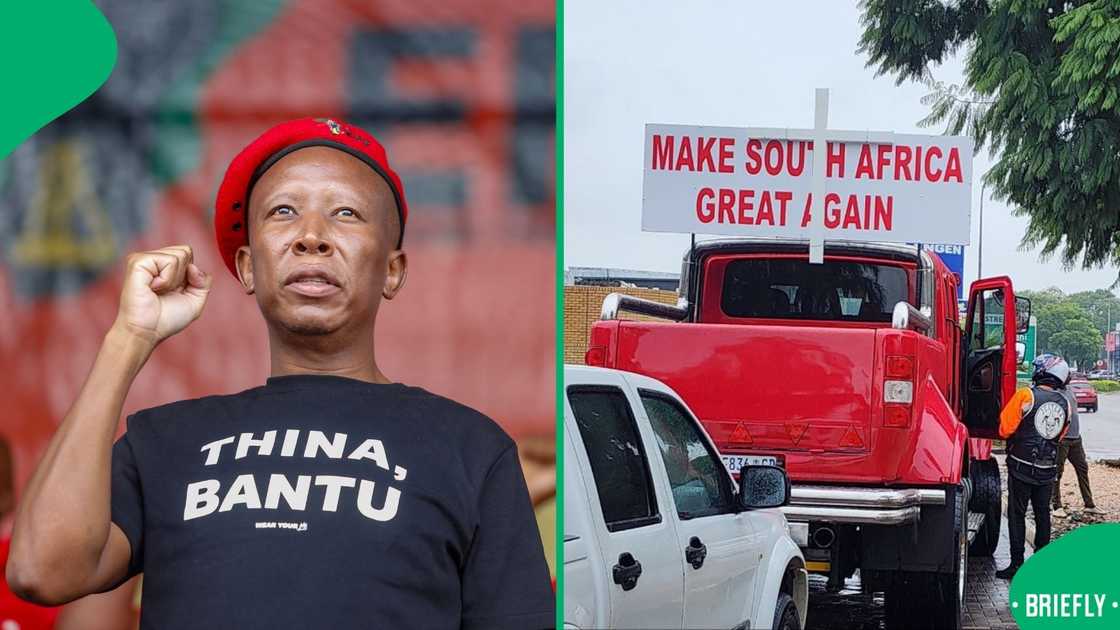 A group of Afrikaners wanted action taken against Julius Malema A group of Afrikaners wanted action taken against Julius Malema