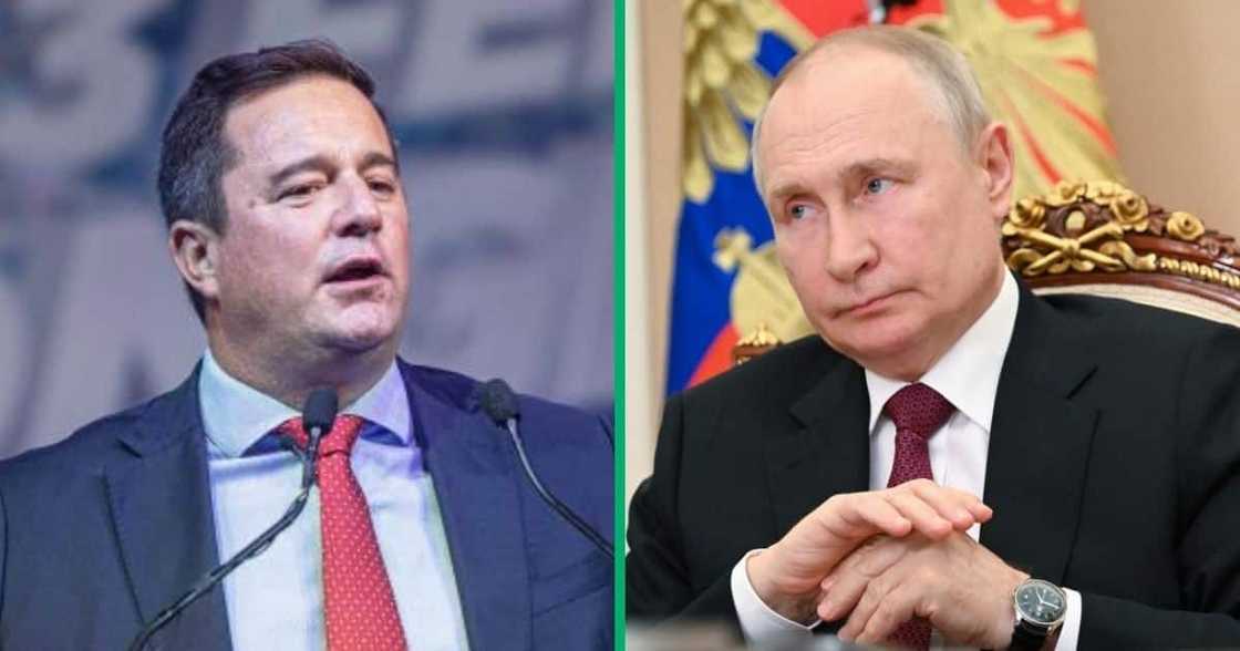 The DA is still pursuing legal action against the South African government regarding Russian President Vladimir Putin The DA is still pursuing legal action against the South African government regarding Russian President Vladimir Putin