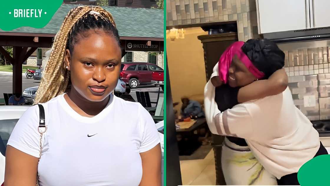 SA woman flies home after year in US to surprise best friend in emotional TikTok