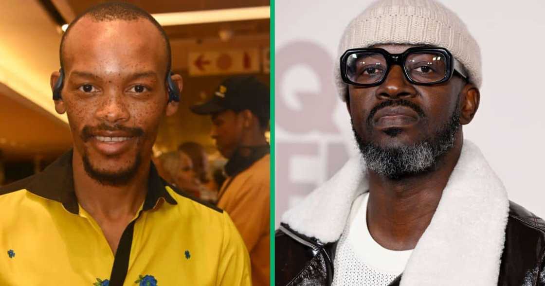 Nota Baloyi accused Black Coffee of faking his hand injury.