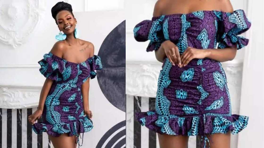 Off-shoulder mini Off-shoulder mini