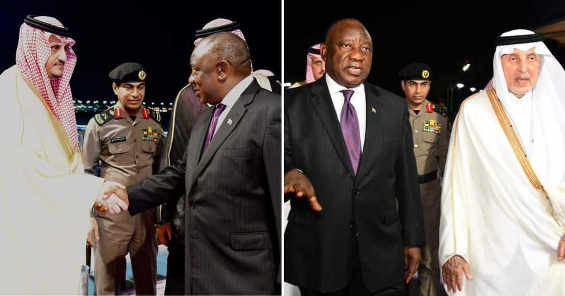 Cyril Ramaphosa in Dubai