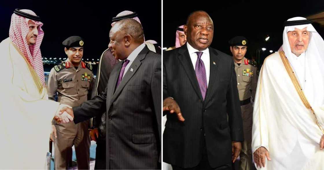 Cyril Ramaphosa in Dubai Cyril Ramaphosa in Dubai