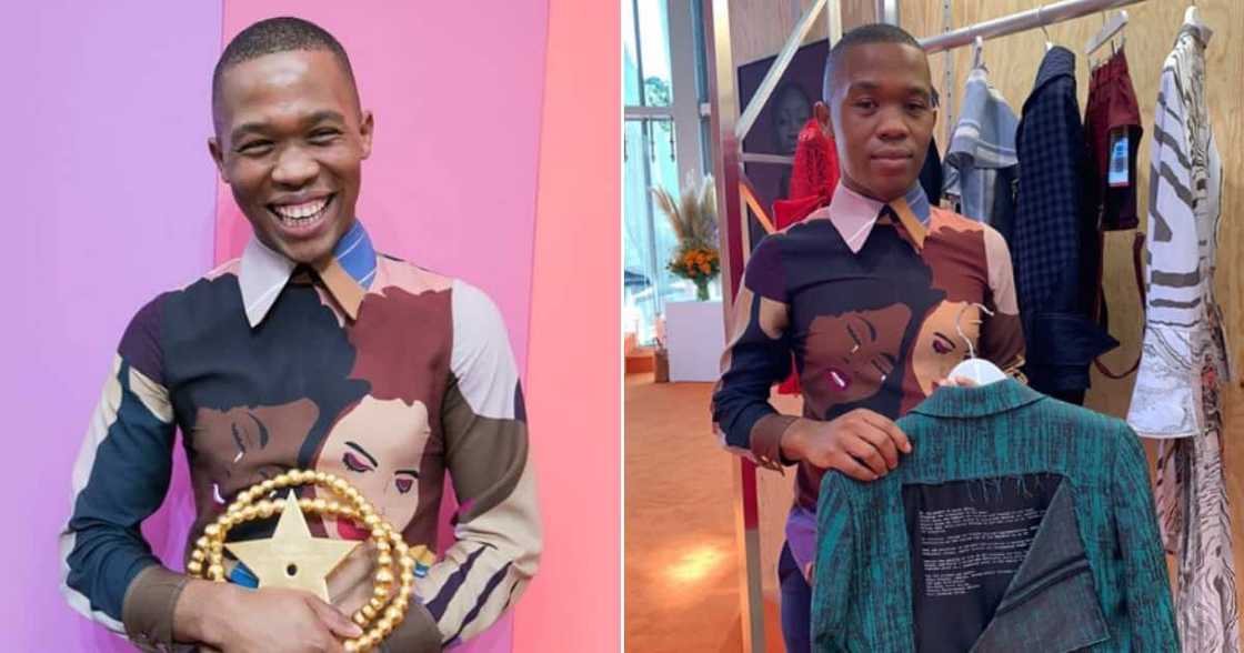 Miley Cyrus, Thebe Magugu, local Miley Cyrus, Thebe Magugu, local