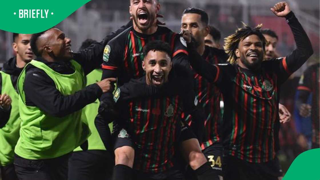 AS FAR Rabat seal top spot in CAF Champions League Group B ahead of Mamelodi Sundowns. AS FAR Rabat seal top spot in CAF Champions League Group B ahead of Mamelodi Sundowns.