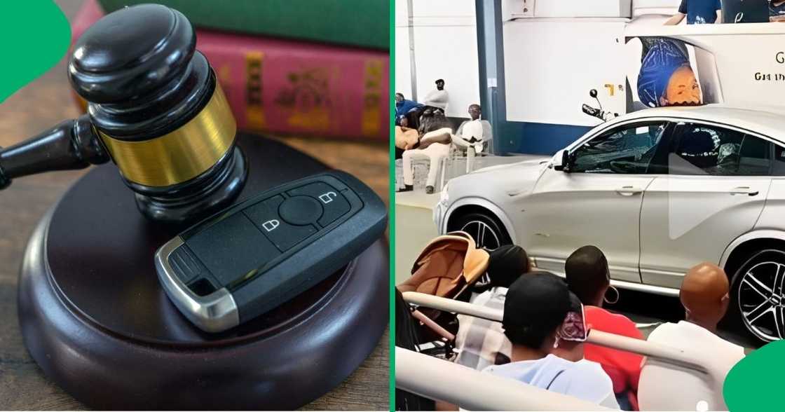 A repossessed BMW X6 sold for R160,000 at an auction. A repossessed BMW X6 sold for R160,000 at an auction.