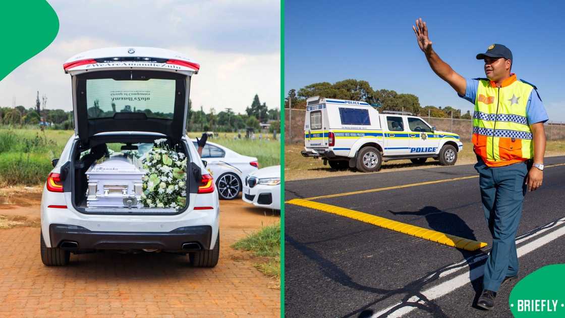 A driver of a hearse in the Eastern Cape was arrested