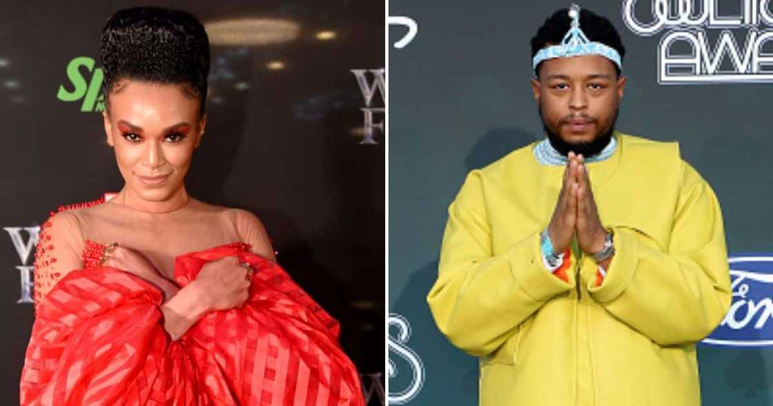 Pearl Thusi and Anatii Pearl Thusi and Anatii