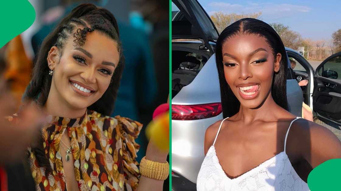 Pearl Thusi reacted to the Chidimma Adetshina backlash