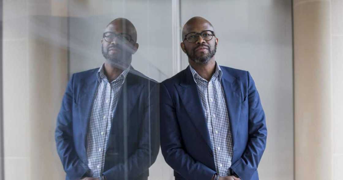 Ralph Mupita, chief executive officer of MTN Group Ltd., poses for a photograph following an interview in London, U.K., on Wednesday, May 29, 2019. Ralph Mupita, chief executive officer of MTN Group Ltd., poses for a photograph following an interview in London, U.K., on Wednesday, May 29, 2019.