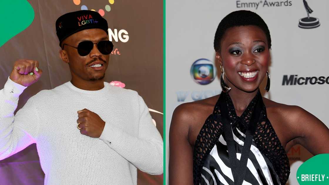 Somizi shows love to Brenda Ngxoli Somizi shows love to Brenda Ngxoli