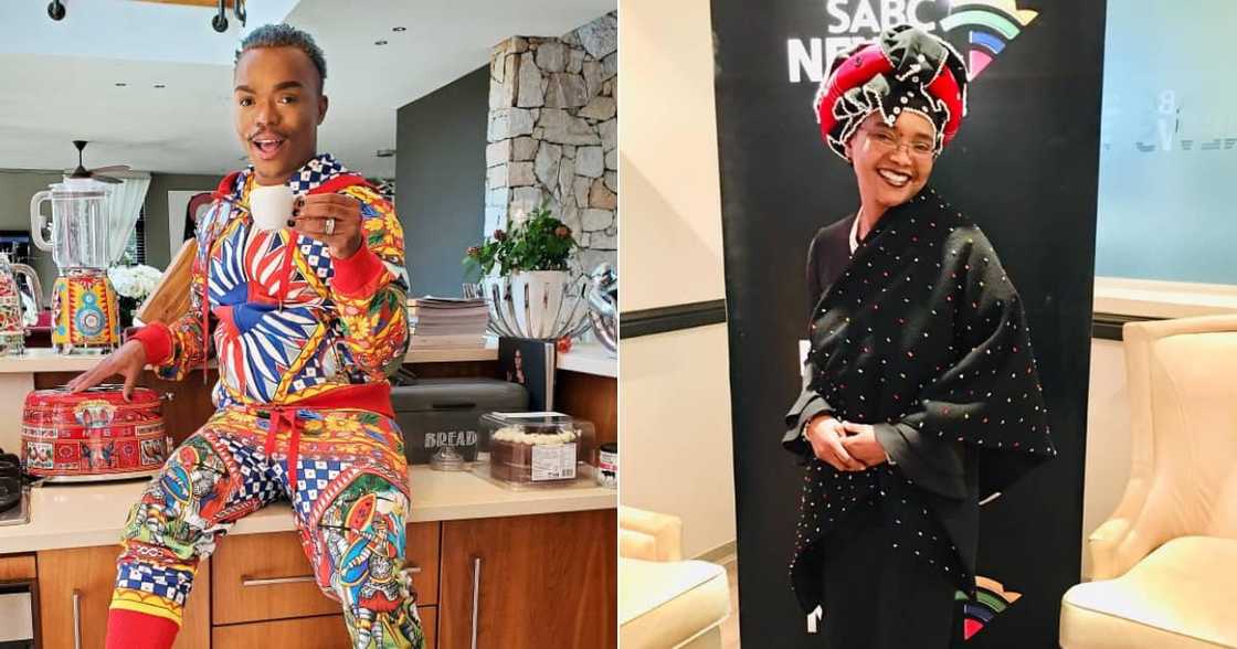 Somizi Mhlongo surprises Noxolo Grootboom in an emotional moment Somizi Mhlongo surprises Noxolo Grootboom in an emotional moment