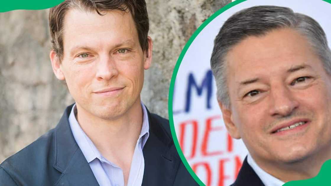 Greg Peters and Ted Sarandos Greg Peters and Ted Sarandos