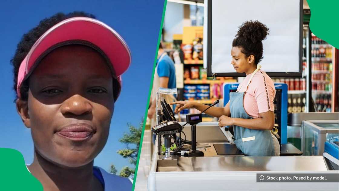 A content creator shared the salary of a retail cashier. A content creator shared the salary of a retail cashier.