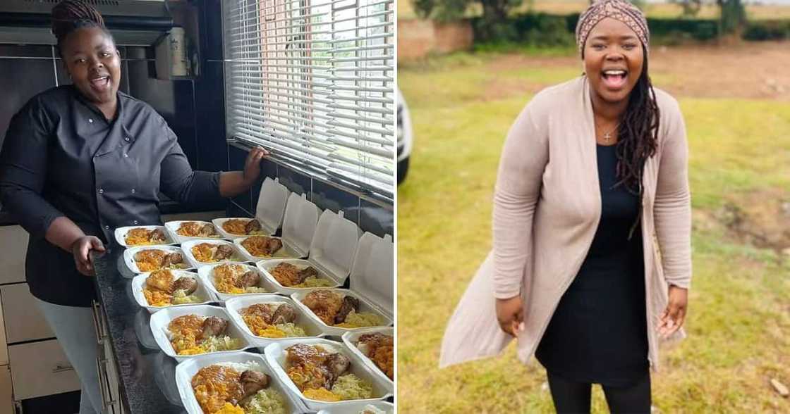 The woman uses her cooking skills to feed people who need it most The woman uses her cooking skills to feed people who need it most
