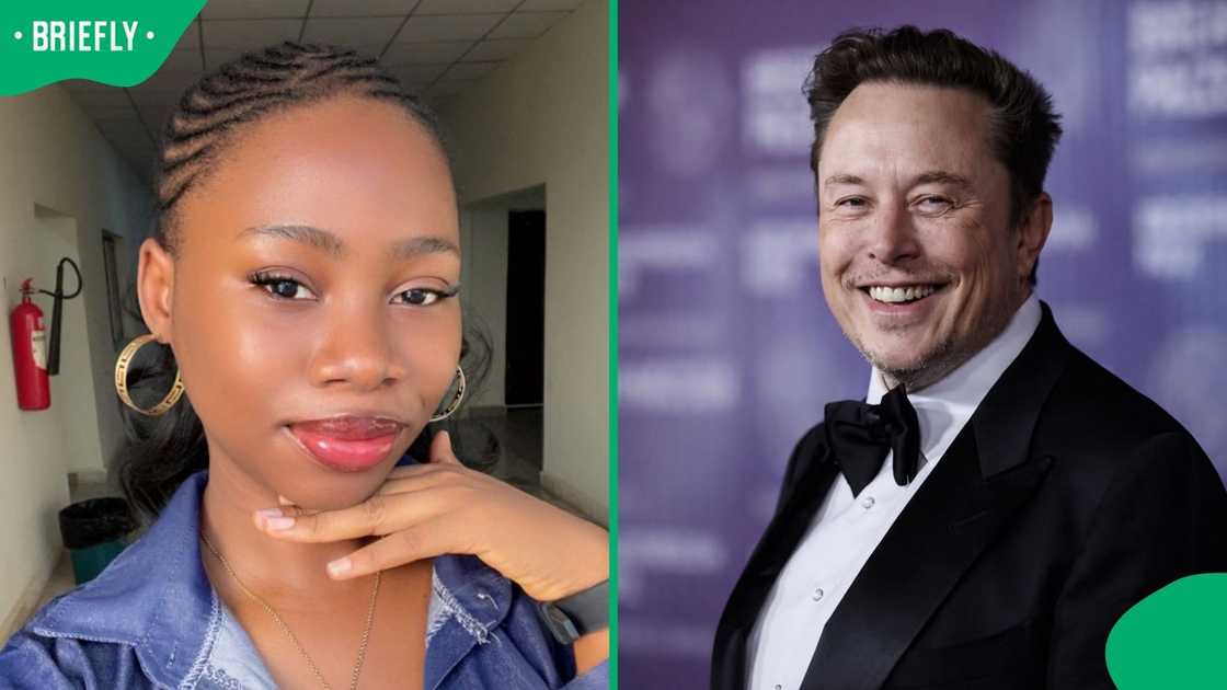 A woman joked that she was dating Elon Musk.