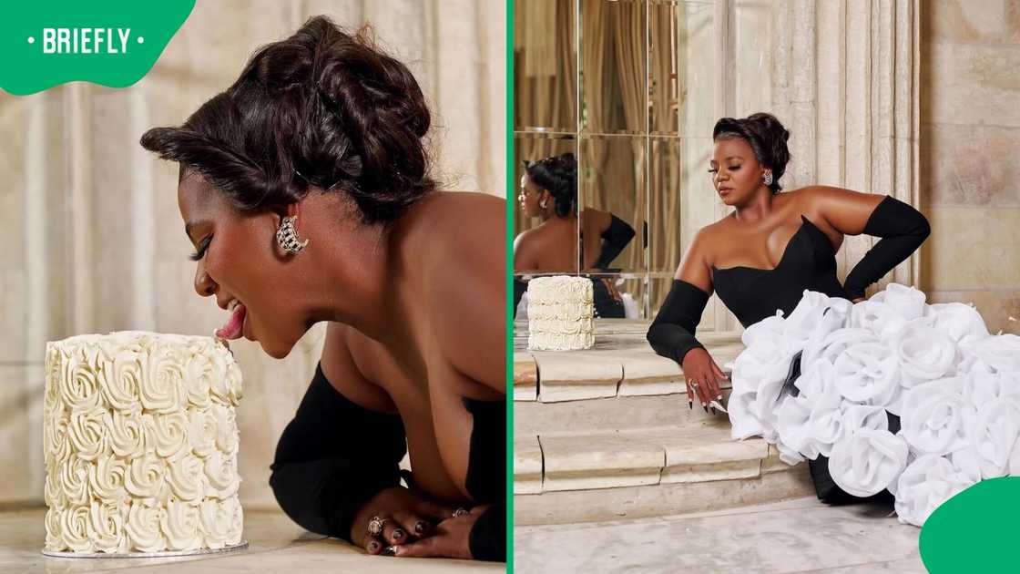 Shauwn Mkhize's birthday content always eats. Shauwn Mkhize's birthday content always eats.