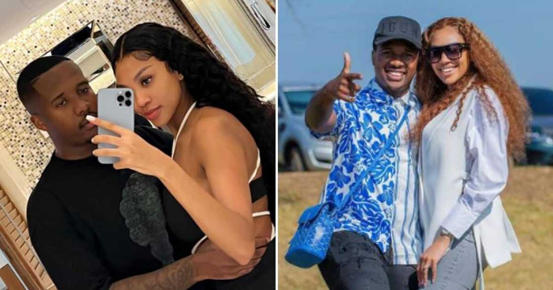 Tamia and Andile Mpisane celebrate baby Miaandy Tamia and Andile Mpisane celebrate baby Miaandy