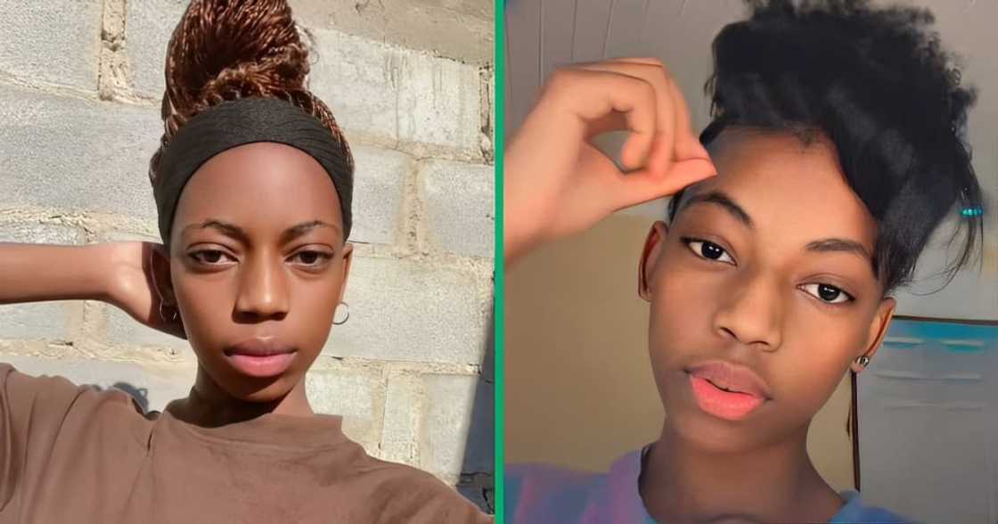 A lady showed off how she became a young makoti in a TikTok video. A lady showed off how she became a young makoti in a TikTok video.