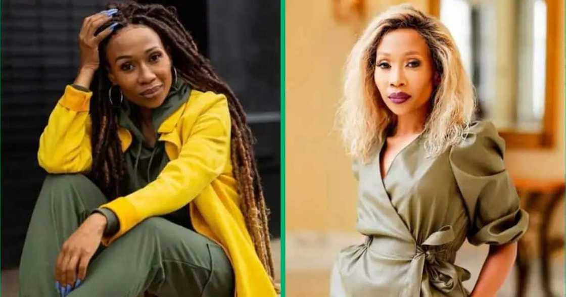 Dineo Ranaka says radio cannot handle her. Dineo Ranaka says radio cannot handle her.