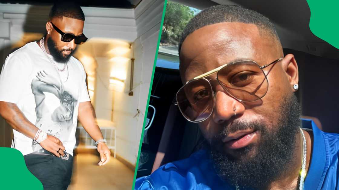 Netizens reacted to cassper Nyovest's all-white party.